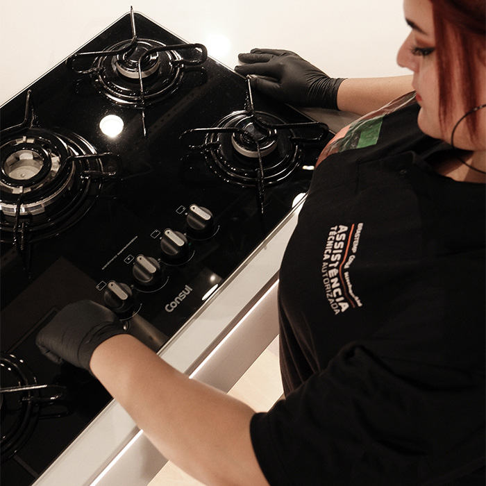 Transformação Fogão em Cooktop